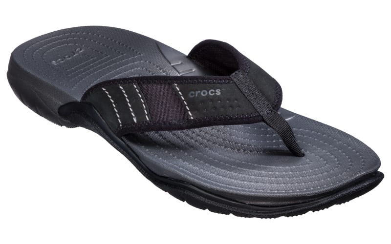 crocs iconic comfort flip flops