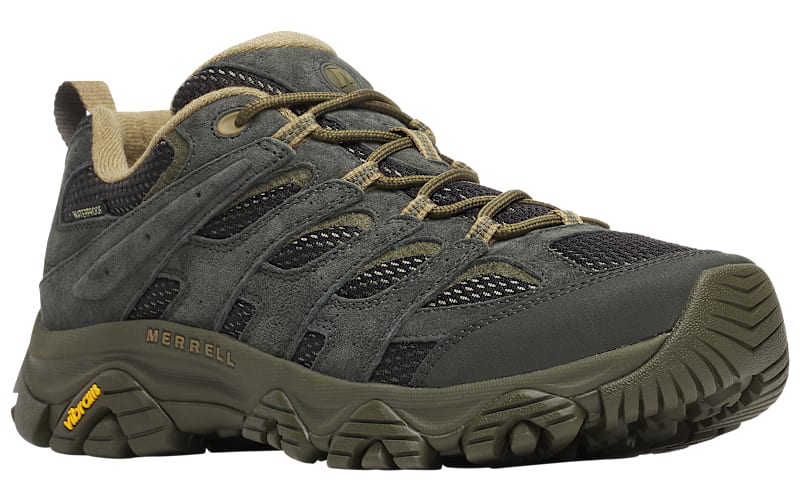 MERRELL MOAB3/ローカットスニーカー/US9/BEG Merrell Moab 3 Low Waterproof Hiking Shoes for Men | Bass Pro Shops