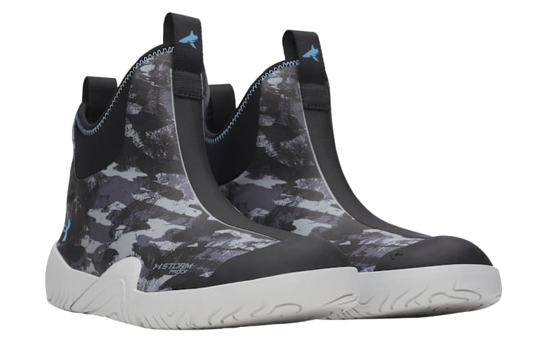 Under Armour Mens 9 Deck Boots Blue Camo Shoreman Waterproof‎ Fishing Ankle NEW UA x BlacktipH Charged Shoreman Men main image 2
