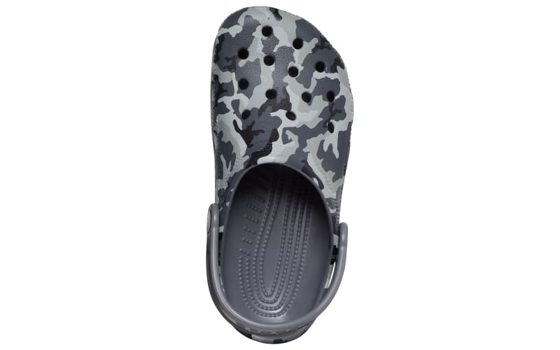 Camo crocs with fur on sale