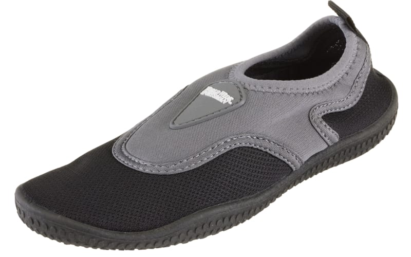World Wide Sportsman Aqua Sox Slip-On Water Shoes for Kids Bass