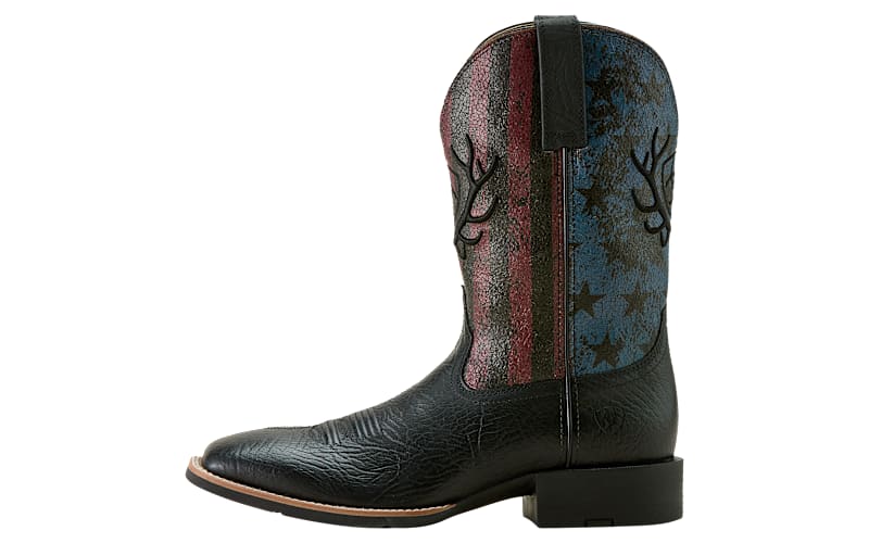 Ariat Sport Liberty Antler Western Boots for Men