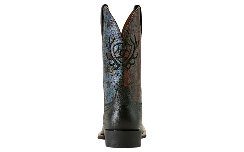 Ariat Sport Liberty Antler Western Boots for Men