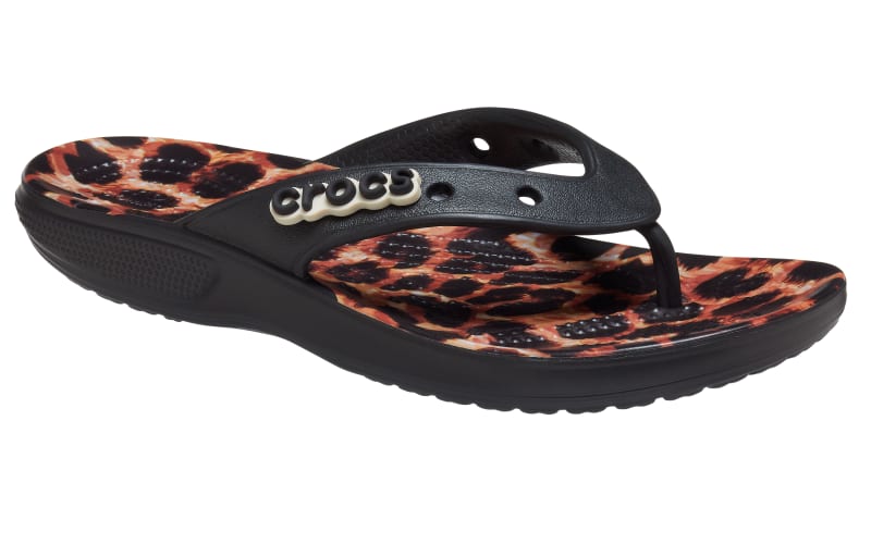 animal flip flops for women