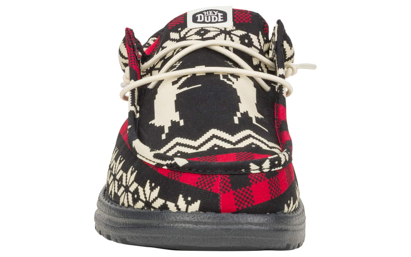 HEYDUDE Wally Holiday Cheers Slip-On Shoes for Men | Cabela display picture 2