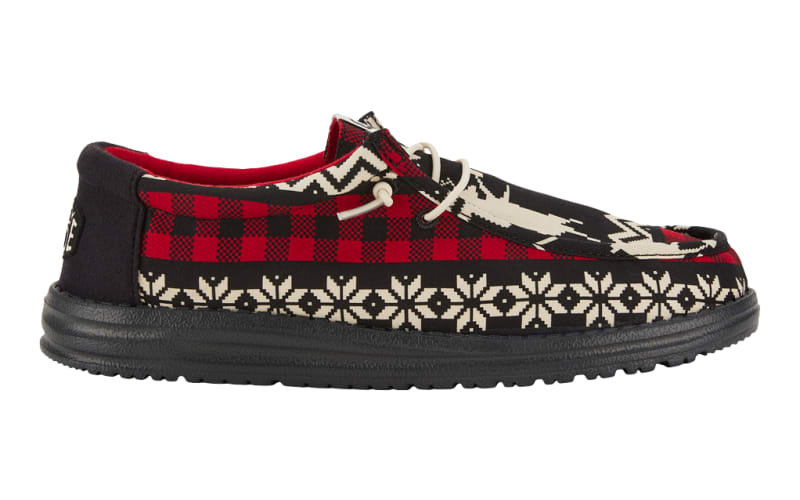 HEYDUDE Wally Holiday Cheers Slip-On Shoes for Men | Bass 