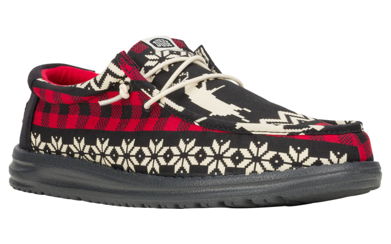 HEYDUDE Wally Holiday Cheers Slip-On Shoes for Men | Bass Pro Shops