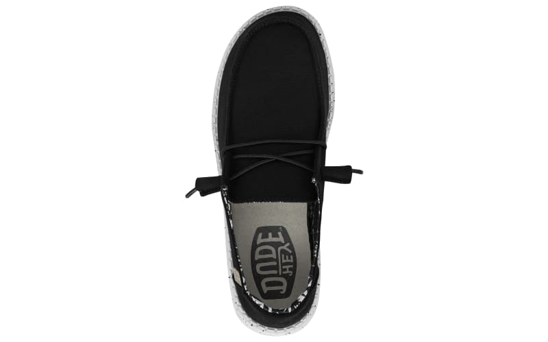 green emerald dress Men's Hey Dude, Wally Stretch Canvas Slip-On — Peltz Shoes