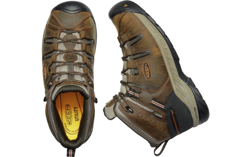 Keen utility flint hot sale mid work boot