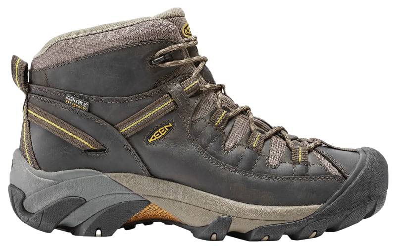 Men's Targhee II Mid Waterproof Hiking Boots | Shitake/Brindle