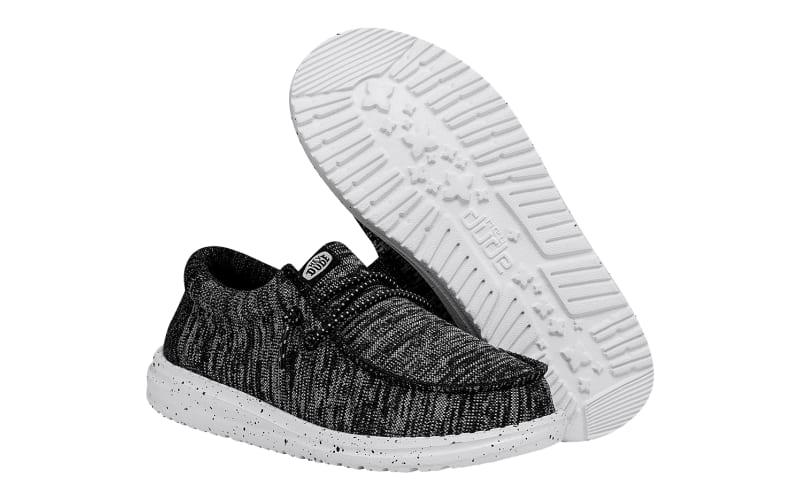 HEYDUDE Wally Sport Knit Shoes for Kids
