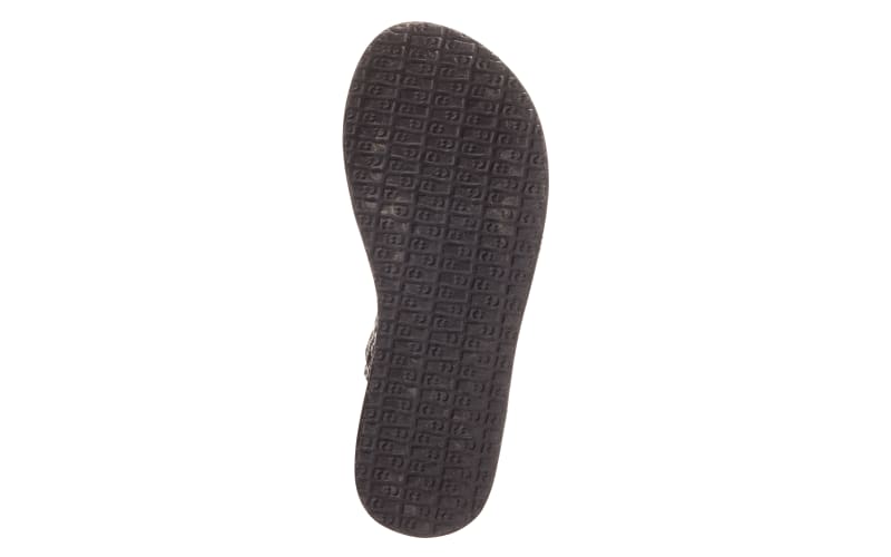 Sanuk Women's Yoga Sling 3 Sandals in Black Grey Size US 9