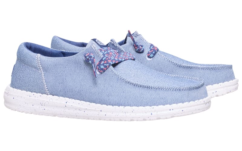 miyu＊① Hey Dude Women`s Wendy Funk Mono White Casual