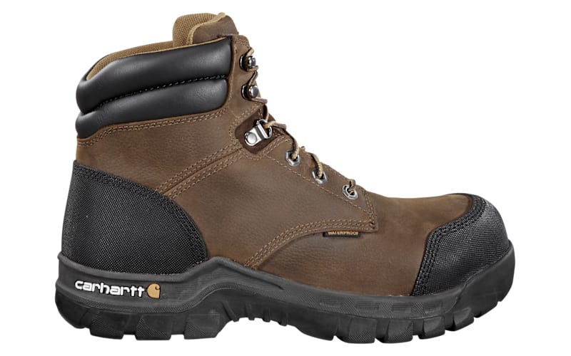 Cabela’s Roughneck Ledger 6” Boots Brown Leather 13EE Wide Rugged Workwear Cabela main image 2