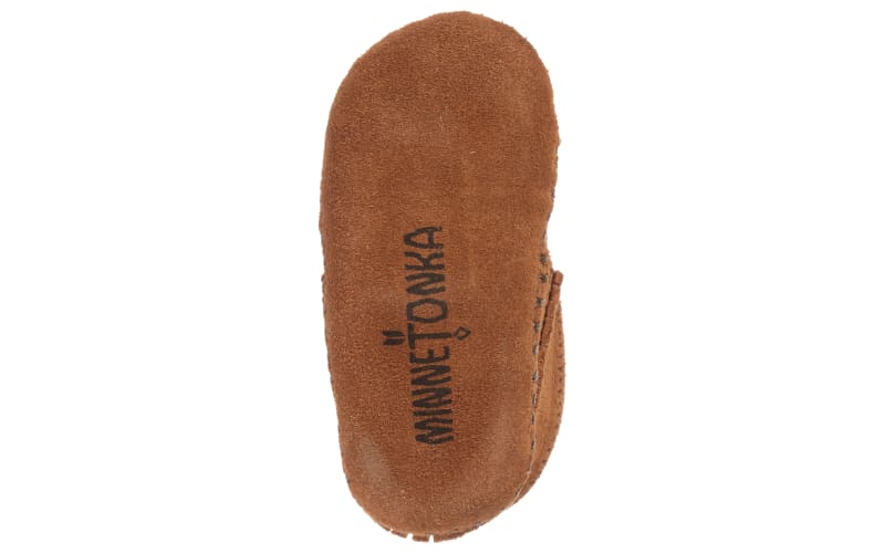 Minnetonka Moccasin Riley Booties for Babies or Toddlers Cabela s
