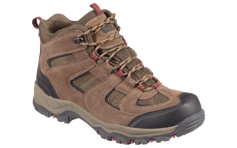 Cabela\'s Men\'s Waterproof Hiking Boots Dry Plus Brown Suede Size 10.5 EE Wide Cabelas Dry Plus Boots Mens size 11 D Brown Leather  main image 4