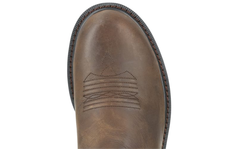 Ariat men's groundbreaker h2o steel toe work boots deals