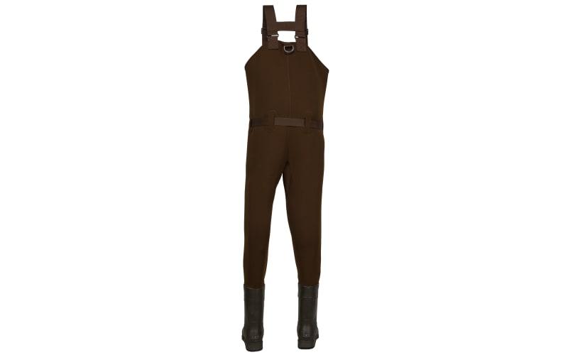 Cabela's Neoprene Stockingfoot Fly Fishing Chest Waders Brown Mens