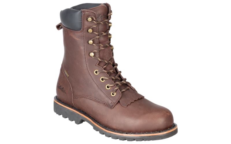 Cabela\'s Men\'s  Brown Leather Lace-Up Outdoor Boots. Size 9 Cabela main image 4