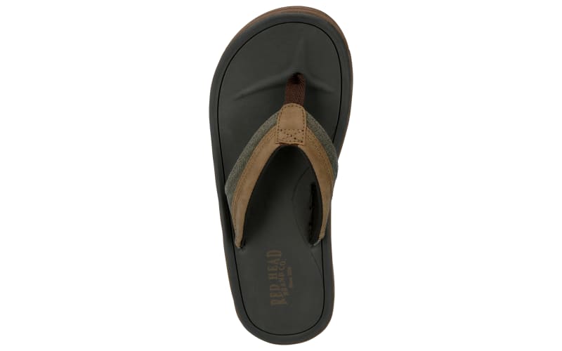 Redhead flip shop flops