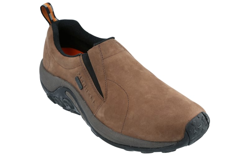 Merrell Jungle Moc Nubuck Waterproof Slip-On Shoes for | Cabela's