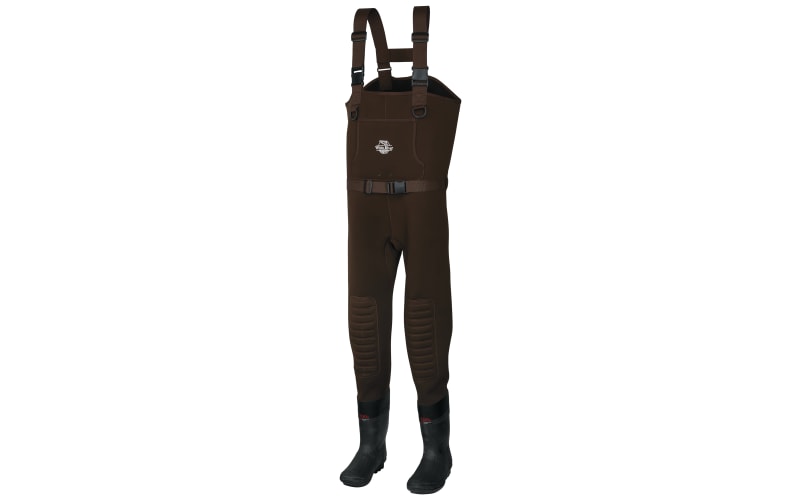White River Fly Shop Classic II Lug Sole Waders for Men - Brown - 13/Medium