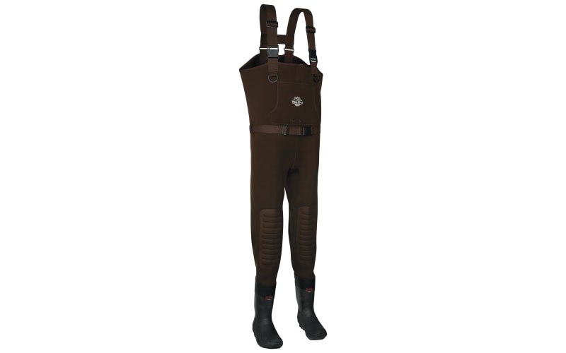 White River Fly Shop Classic II Lug Sole Waders for Men - Brown - 13/Medium