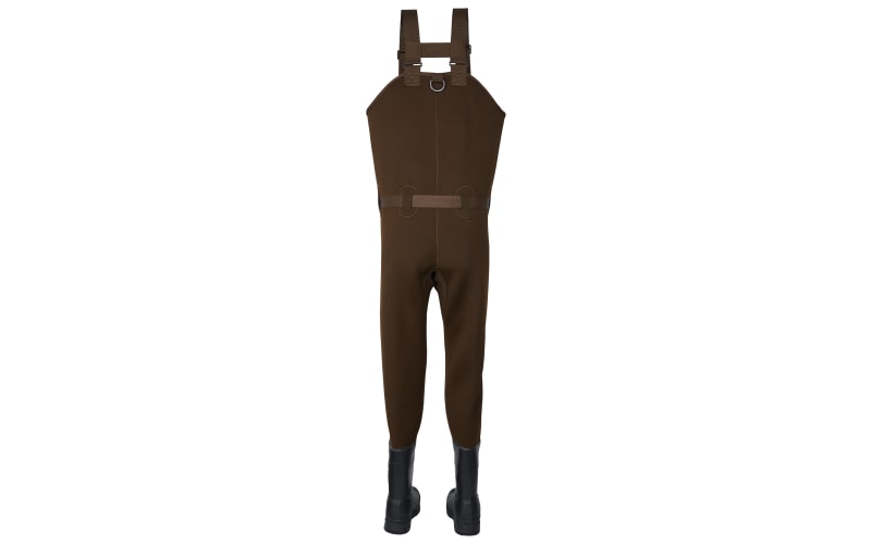 White River Fly Shop Classic II Felt Sole Waders for Men - Brown - 11/Medium