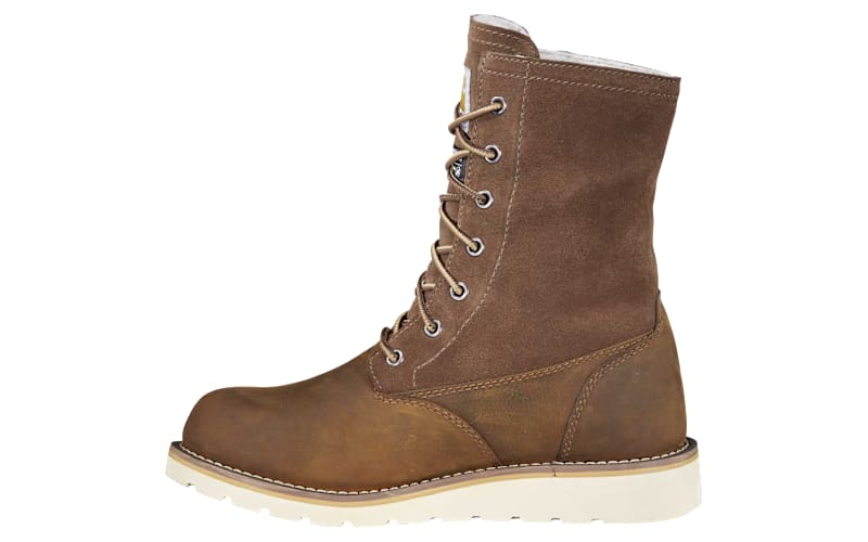Ladies brown wedge boots store