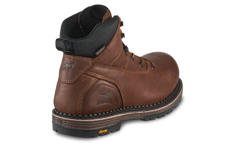 Irish Setter Edgerton PullOn Work Boots M 10D Brown Waterproof Safety Toe Vibram Edgerton | Irish Setter main image 3
