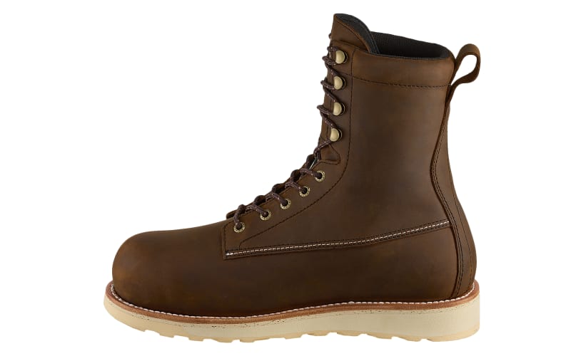 Irish Setter Wingshooter ST 8 Insulated Waterproof CSA Composite Toe Wedge Work Boots for Men