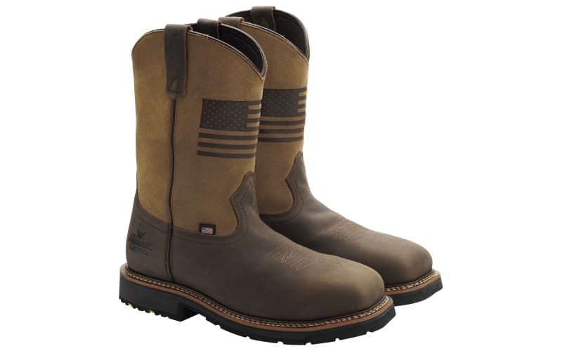 Composite toe thorogood work boots Thorogood Jobsite Men s 8-inch Composite Toe Electrical Hazard Waterpr
