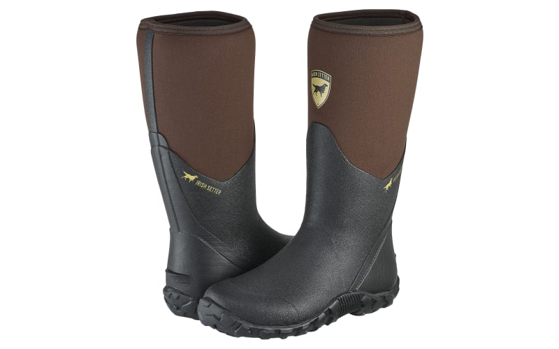 Irish Setter MudTrek Chore Waterproof Full Fit Rubber Boots for Men Bass Pro Shops