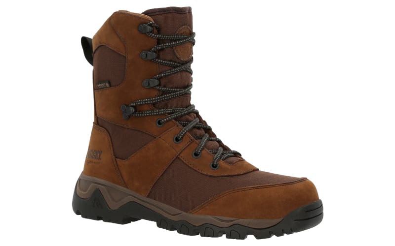 Rocky Red Mountain Insulated Waterproof Hunting Boots for  display picture 2