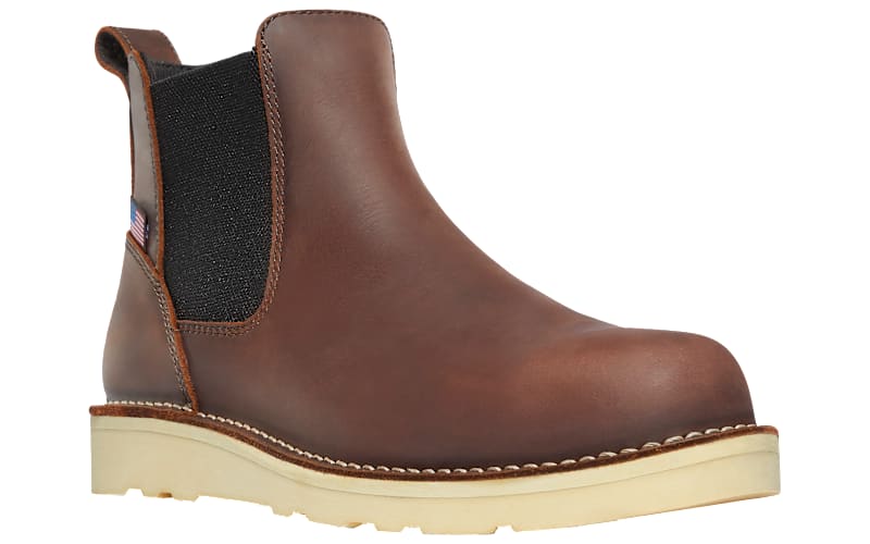 Danner Bull Run ST Chelsea Wedge Work Boots for Men | Bass  display picture 1