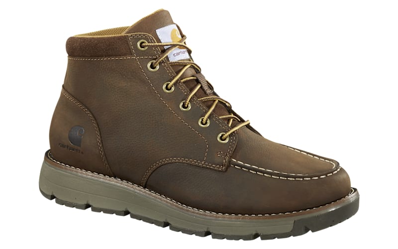 Carhartt Millbrook Moc Steel-Toe Wedge Work Boots for Men  display picture 1