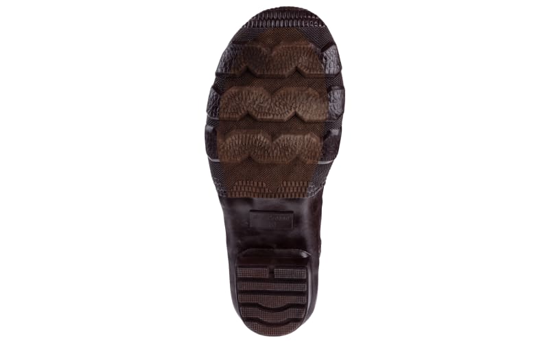 Duck and Fish Brown Fishing Wader Hip Boots with Cleated Outsole