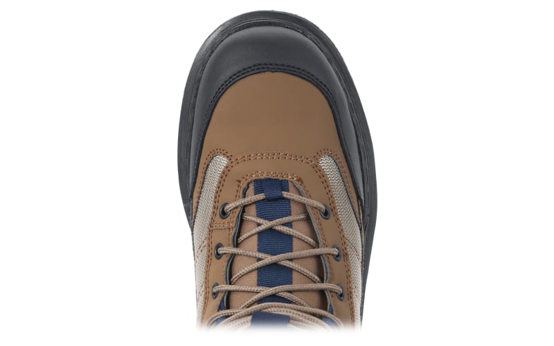 Cabela's Ultralight Felt Sole Wading Boots for Men - Brown/Blue - 8M