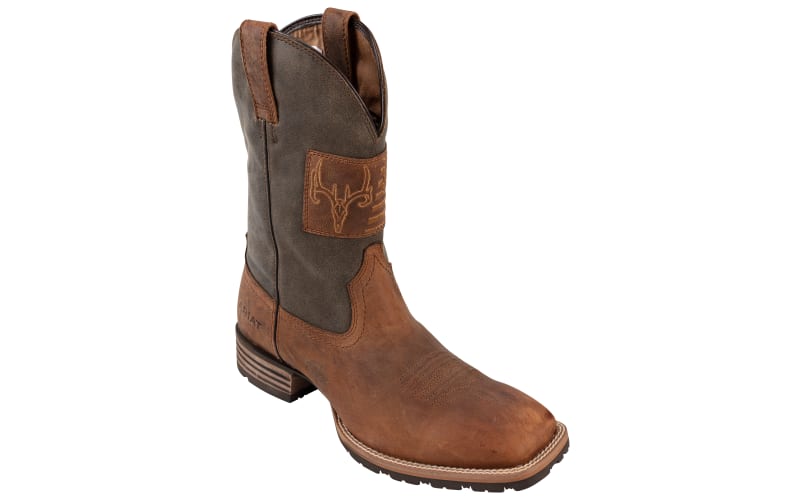 Original zebra valley Ariat Hybrid Patriot Country Western Boots for Men | Bass Pro Shops