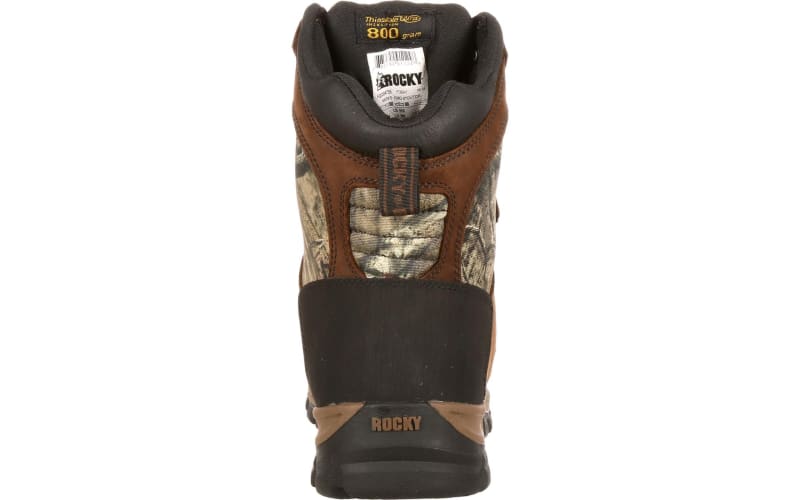 Rocky Men's Core Waterproof 8 Hunting Boots - Mossy Oak 10.0 W