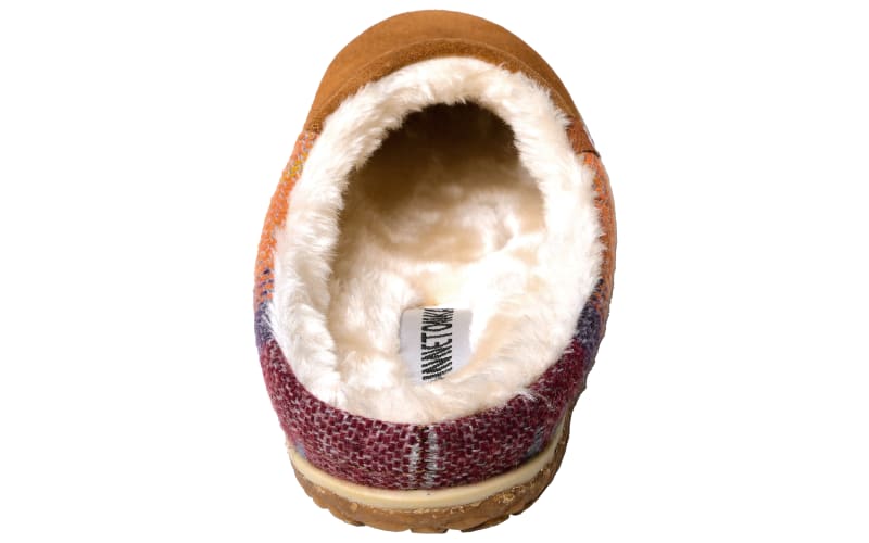 Minnetonka Moccasin Tahoe Slide Slippers for Ladies