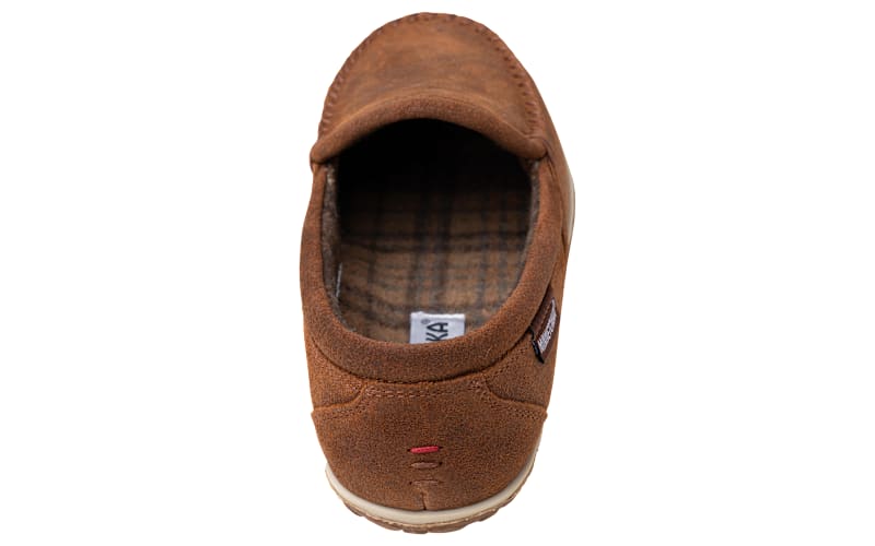 Minnetonka Ruff Leather Tilden Moccasins for Men | Cabela display picture 1