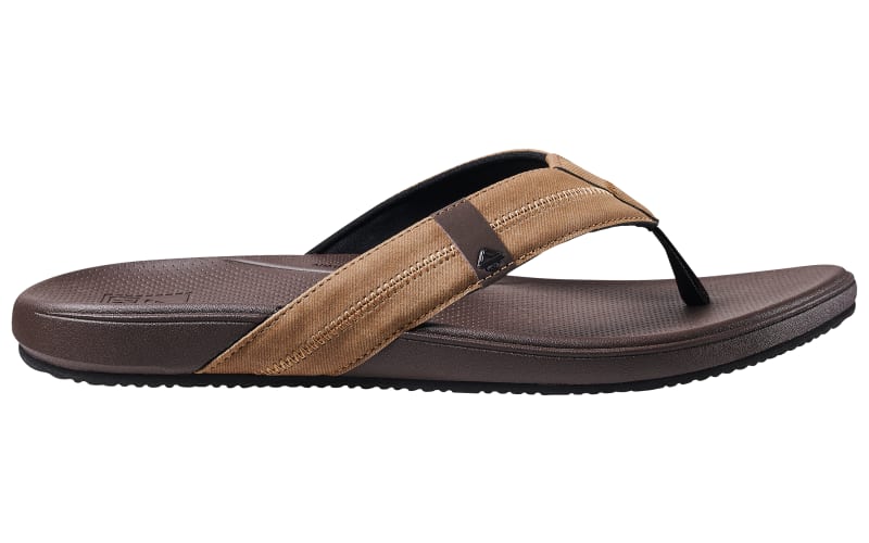 REEF CUSHION PHANTOM LE MEN'S, LEATHER THONG SANDAL