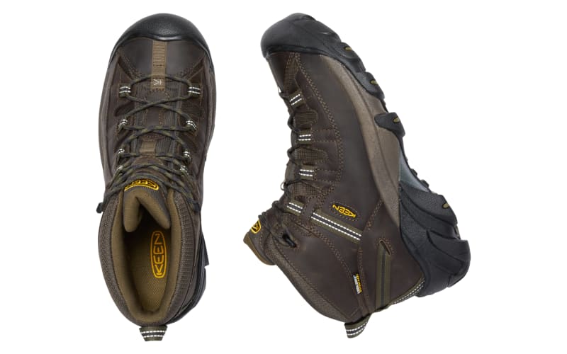 Men's Targhee II Mid Waterproof Hiking Boots | Canteen/Dark Olive