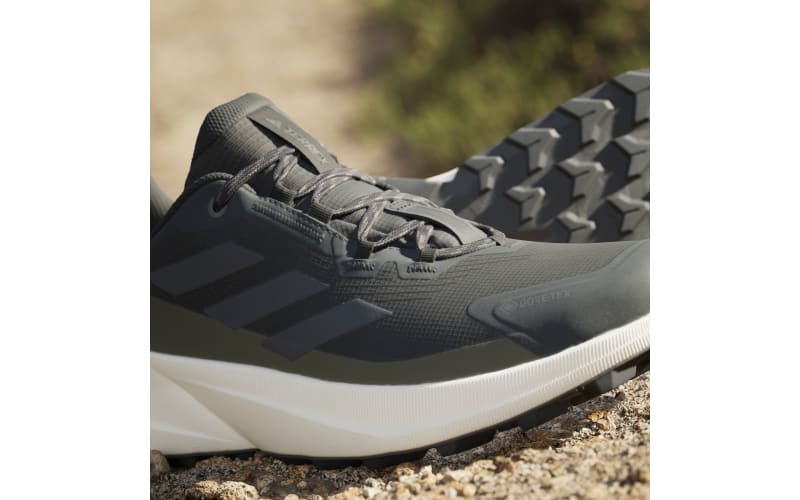 Adidas Terrex Trailmaker 2.0 GORE TEX Hiking Shoes Men s Carbon Grey Six Core Black 11.5