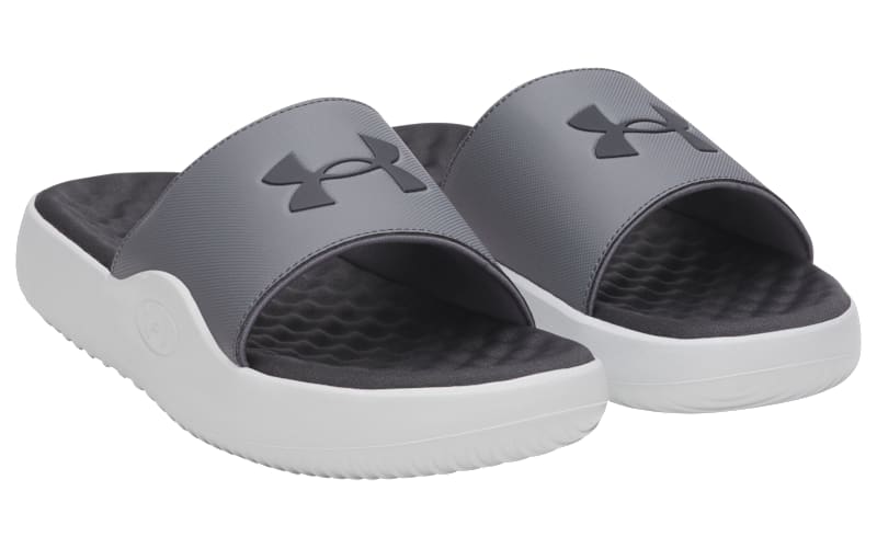 Under Armour Ignite Pro 8 Fixed-Strap Slides for Men | Cabela display picture 1