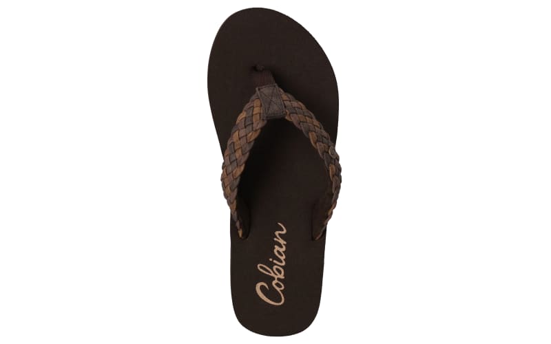 Cobian Braided Bounce Thong Sandals for Ladies | Bass Pro Shops