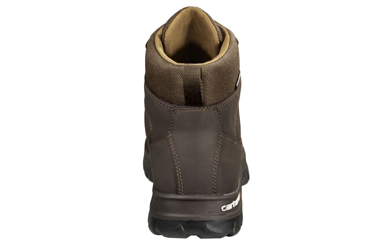 Carhartt Mens Rugged Flex Leather Work Boots Size 13W FF6013-M Waterproof Brown Carhartt Rugged Flex WP Boot Dark Brown – Steel Toes main image 3