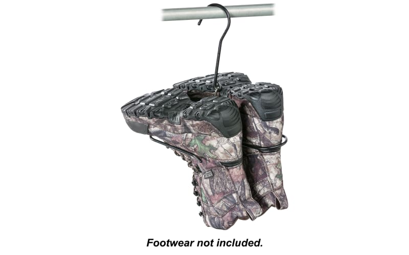 Fishing Wader Boot Hanger Adjustable Wader Drying Strap Rack w/ Swivel Hook