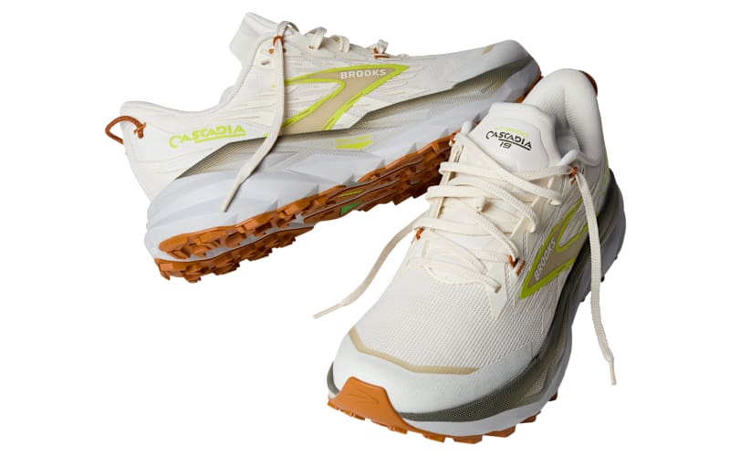 Brooks Cascadia 19 Shoes Mens Size 11.5 Beige Trail Running Sneakers 1104571D183 Brooks Cascadia 19 Men main image 2